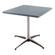 Square Aluminum Café Table